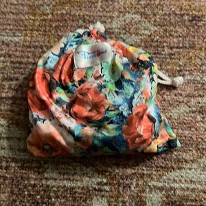 Floral nursing privacy and car seat cover.